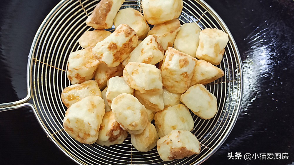 山药桂花糕超简单,亲手教你做山药糕点