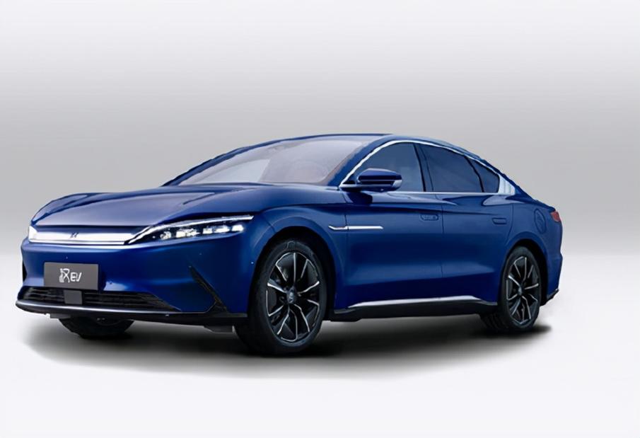 比亚迪汉ev丹拿版,汉丹拿极光蓝