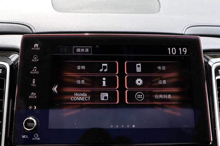 28万本田旗下的urv落地suv,本田ur-v顶配内饰