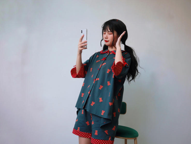 一款舒适有弹性的家居服,舒适又好看家居服推荐