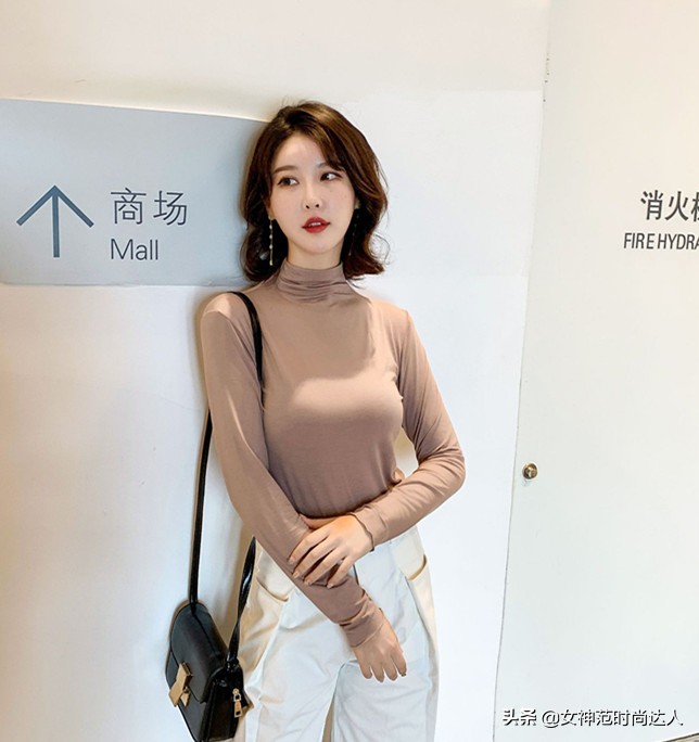 长款打底衫怎么穿搭好看,最流行的打底衫百搭减龄