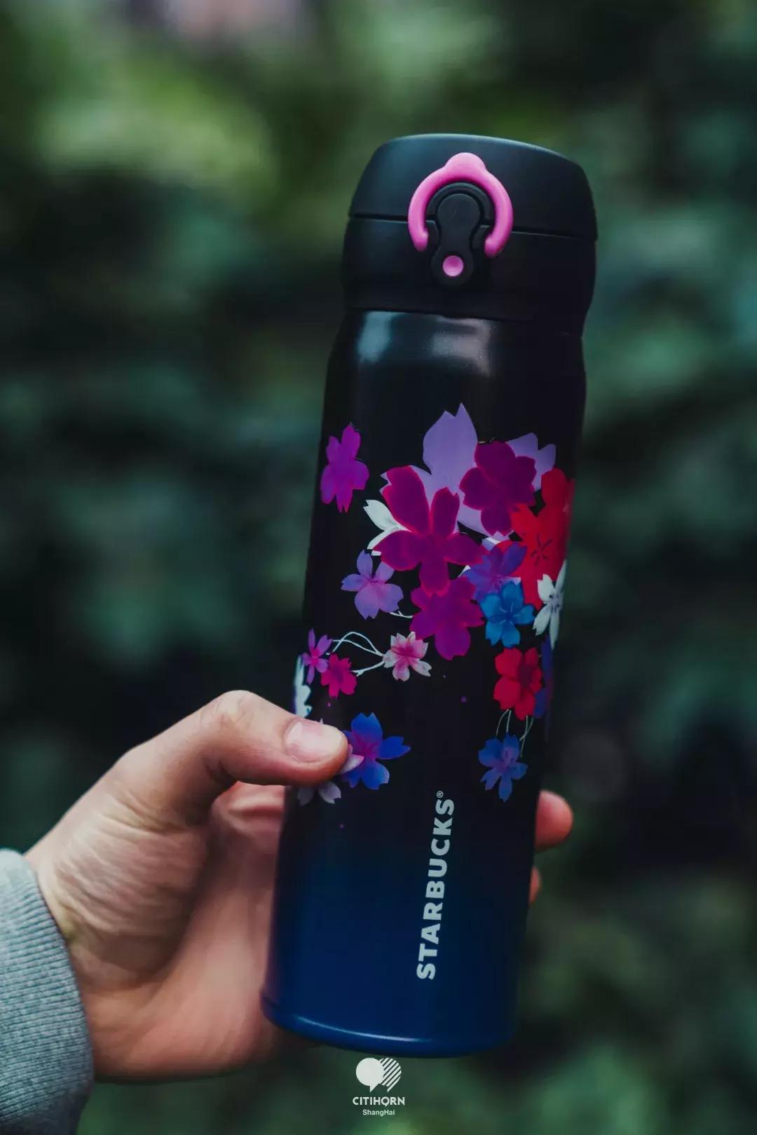 星巴克最新樱花杯,星巴克2019樱花季杯子