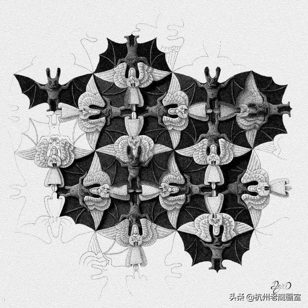 创意素描作品7-8岁,一组有趣的雕塑