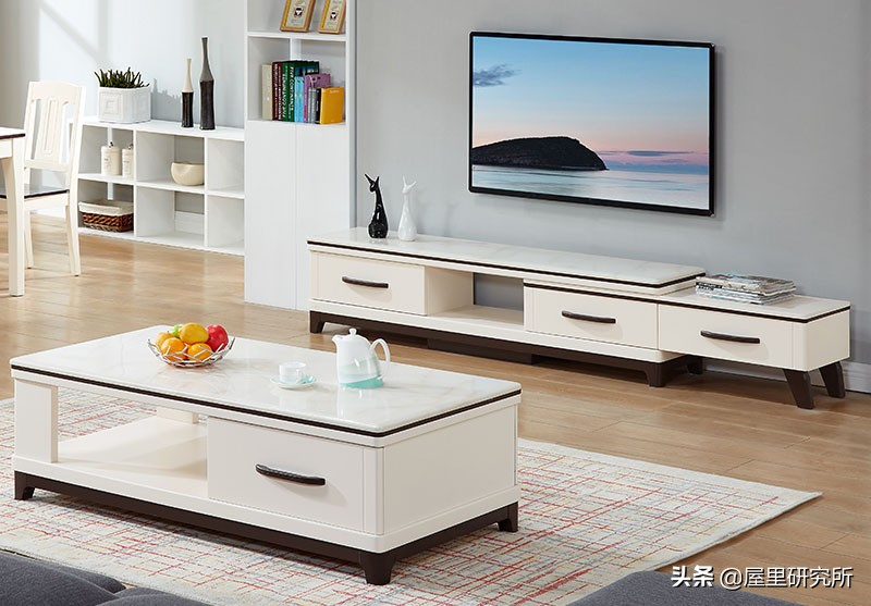 什么茶几电视柜好看实用,小户型电视柜和茶几高颜值