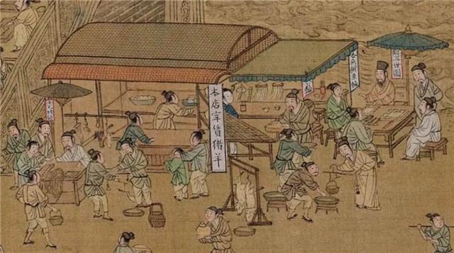 古代地摊多火爆?果品零食齐全,立表木为界,越界摆摊也被宽容