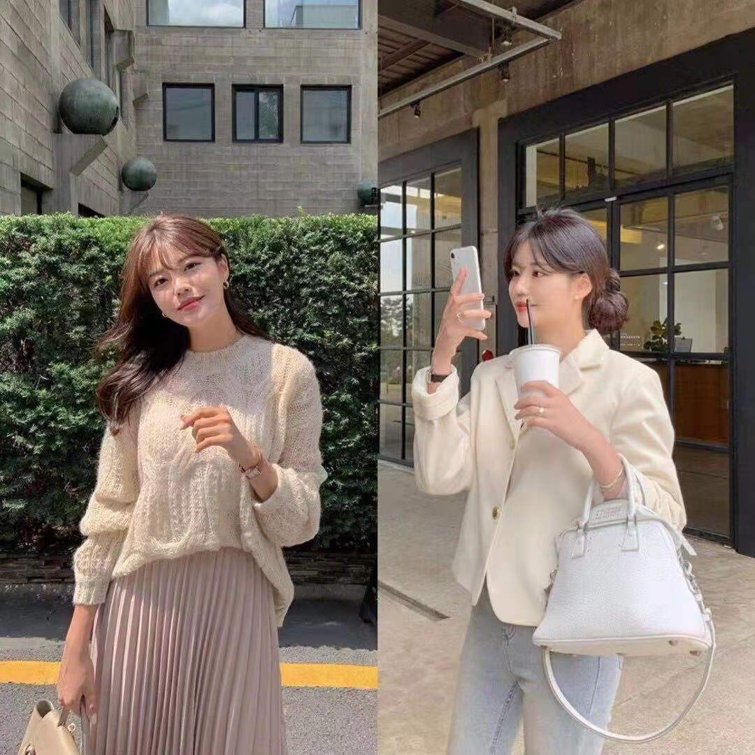 韩系风格简约风穿搭,很有风格的韩系穿搭