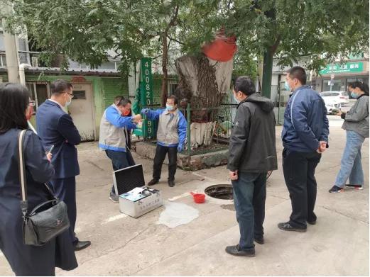 太原市杏花岭区：区生态环境局对锦江之星酒店（国贸店）产生的生活污水排放情况进行监督检查