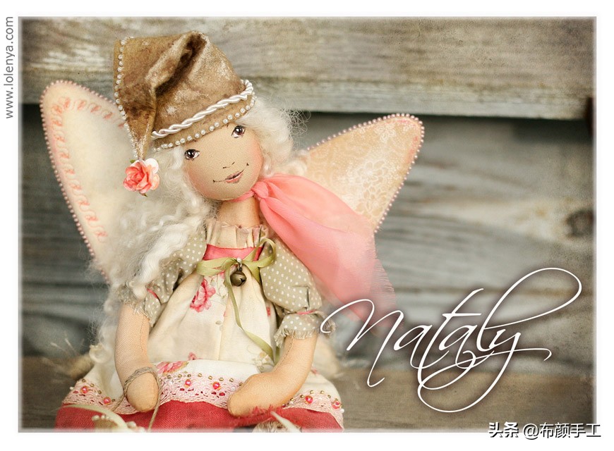 OlgaAbakumova的布艺娃娃,魔法花园里小花仙