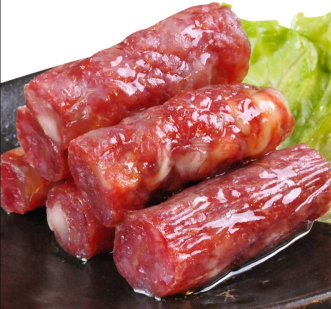 广式腊肠外面肠衣去掉吗,腊肠外面是什么做的