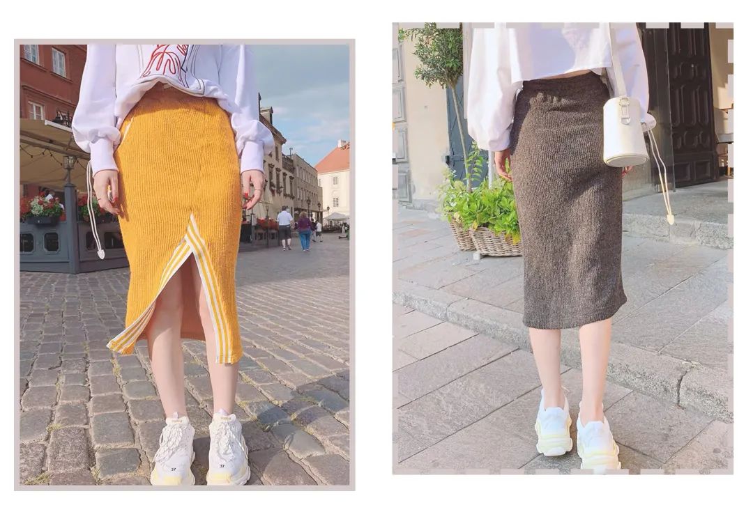 半裙秋冬款小个子连衣裙,春夏裙子推荐显瘦