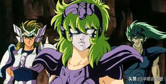 圣斗士星矢五小强后期怎么那么弱,圣斗士星矢海王为什么那么弱