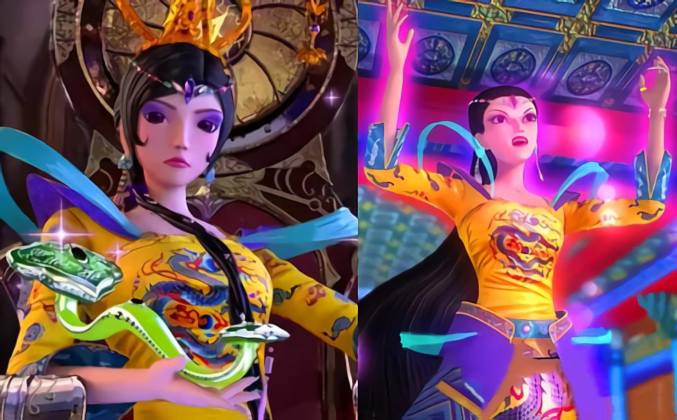 当叶罗丽仙子都换上菲灵的发型时,当叶罗丽仙子们来到人类世界