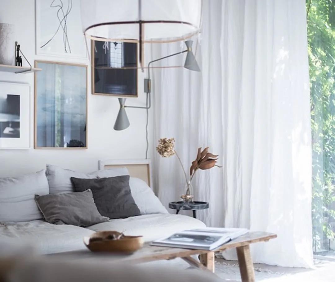 北欧家居博主,北欧网红ins风客厅