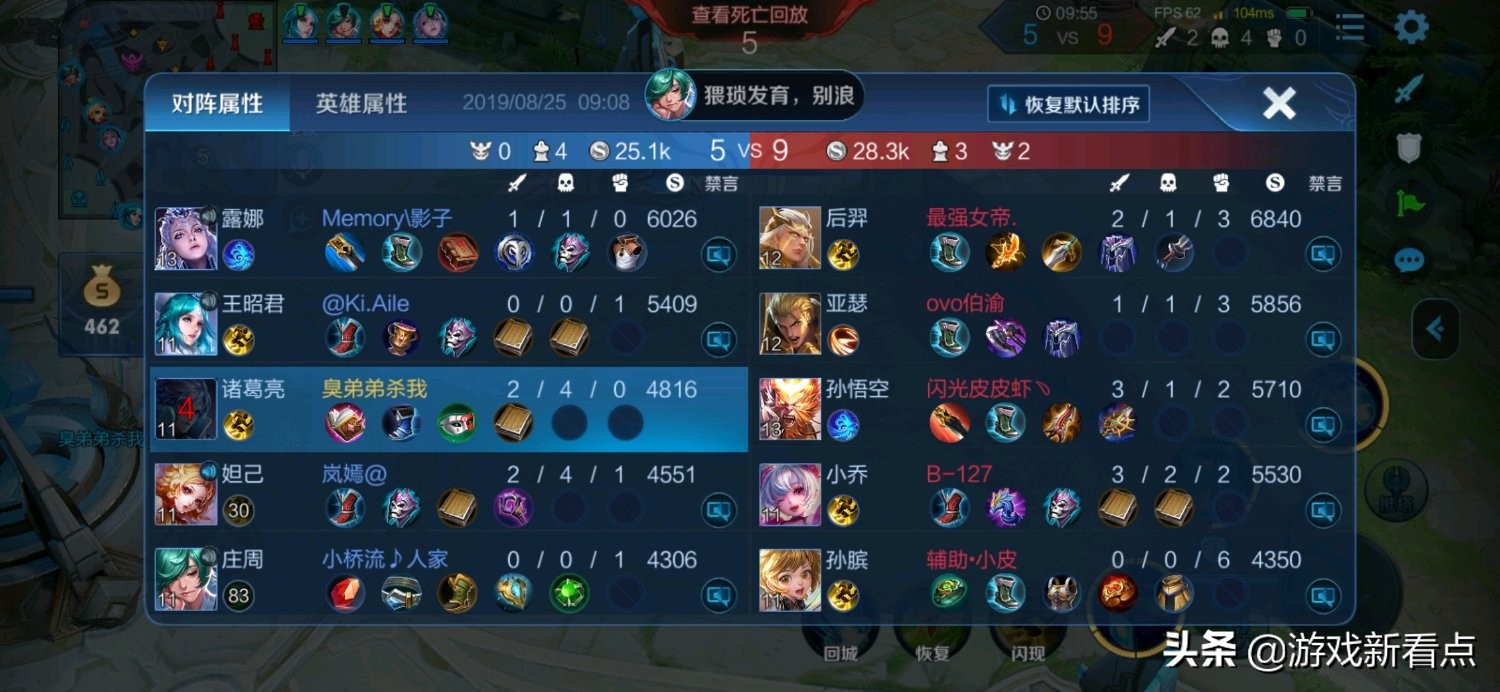 王者荣耀诸葛亮横扫敌人太牛了,王者荣耀诸葛亮极限操作