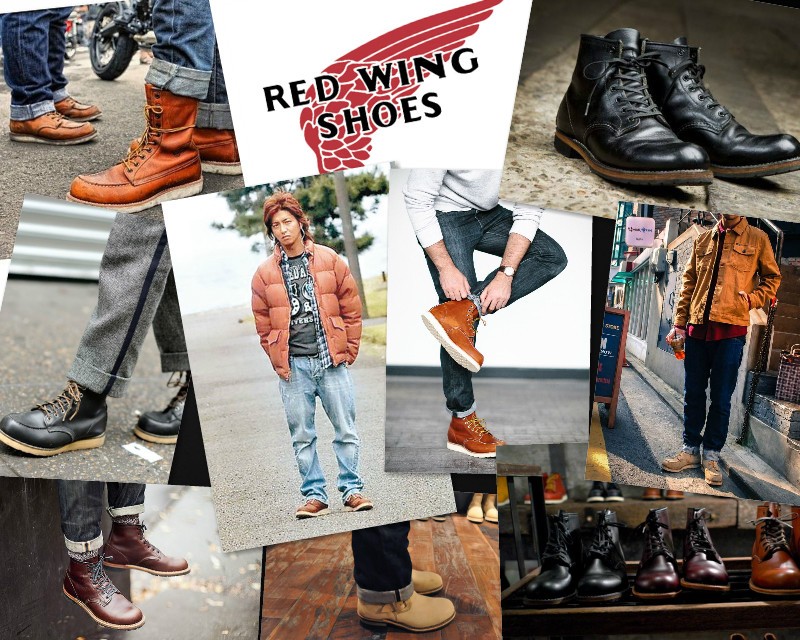 复古民族风长筒靴,工装靴推荐redwing