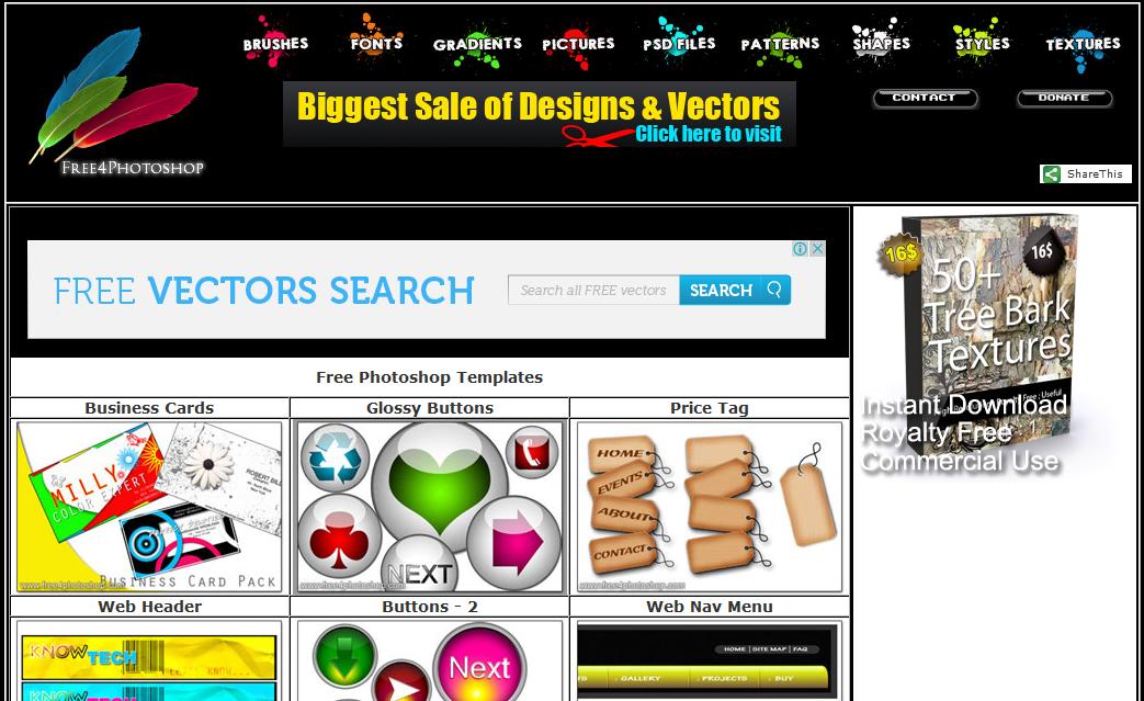 最好的ps素材库,ps设计师最好用的素材网站