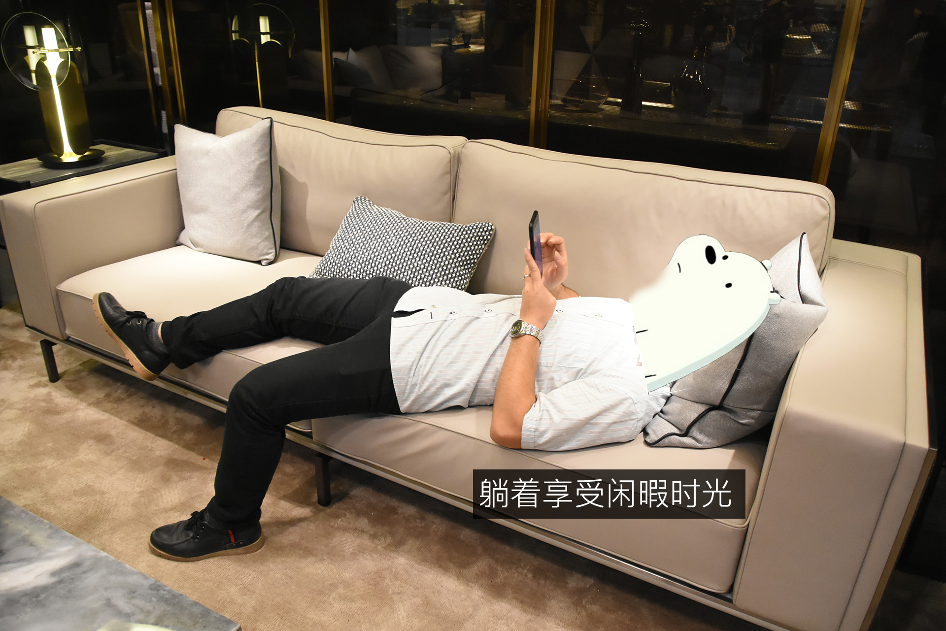 卡缤沙发,卡缤美学家居效果图