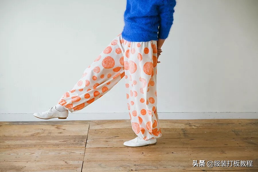 灯笼裤的裁剪与制作,灯笼裤的裁剪教程
