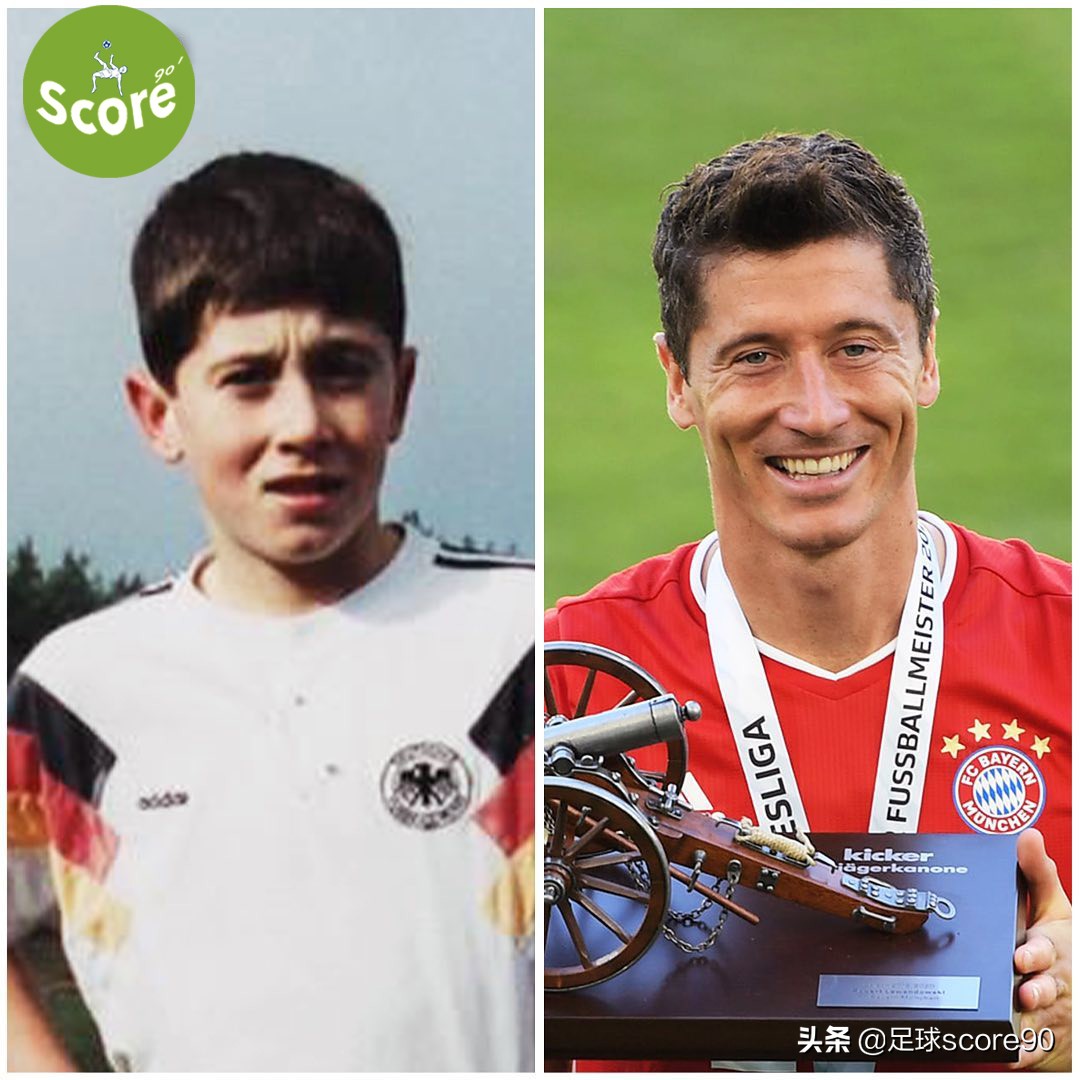 足球明星年轻与现在照片对比,足坛到底有多少球星撞脸卡通人物