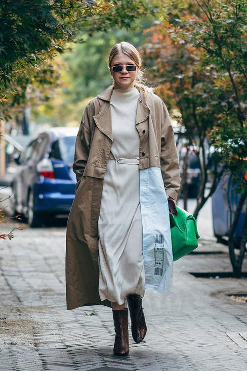 冬季靴子怎么选择不老气,米白色马丁靴子冬季怎么搭配好看