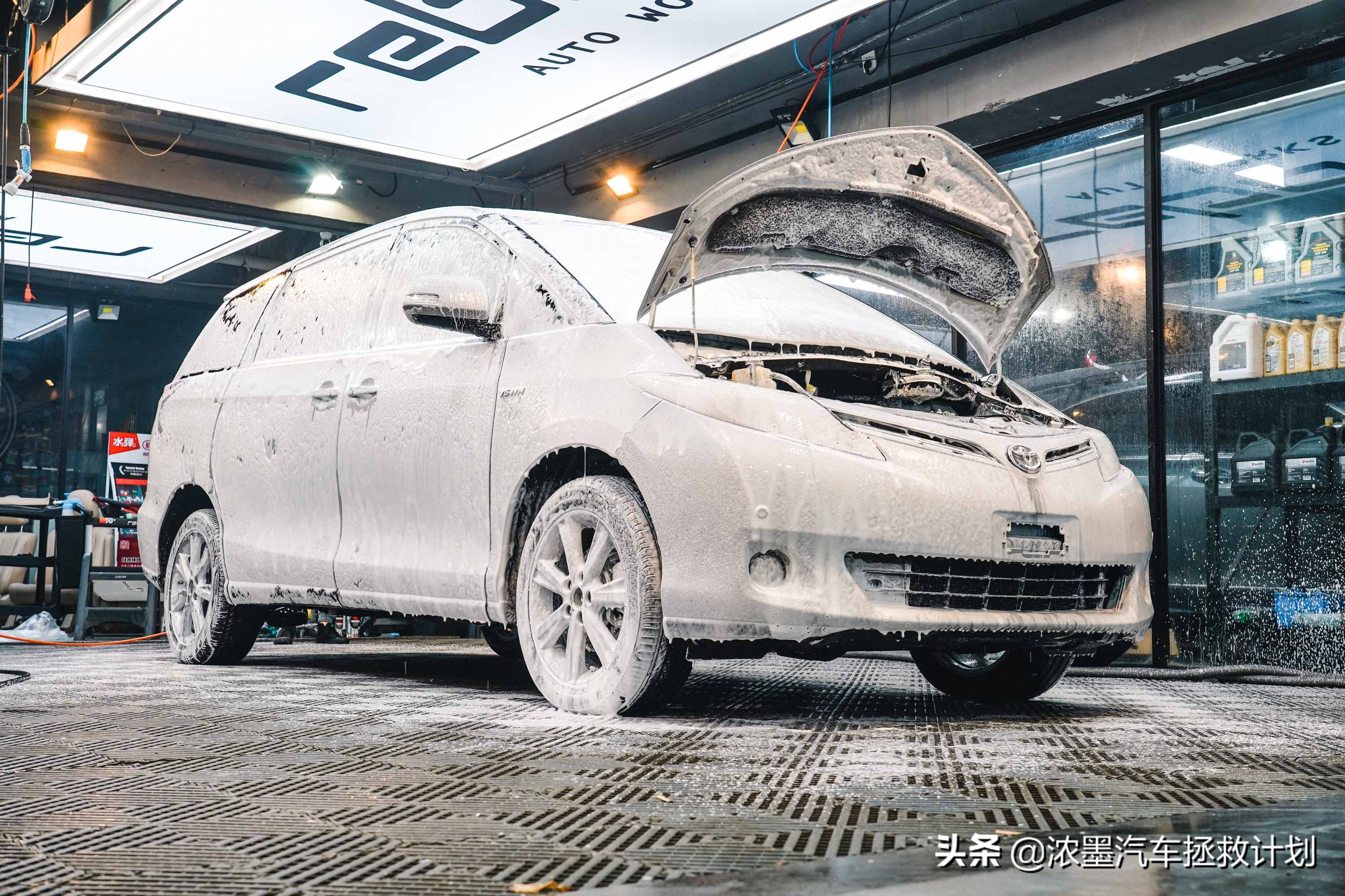 翻新整备修复丰田第一代普瑞维亚,一代情怀丰田普瑞维亚