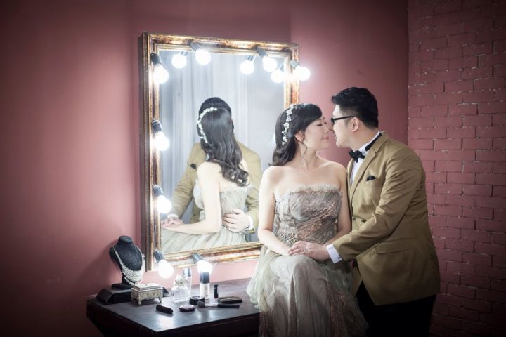 鬼怪婚纱照模板,鬼怪风格的婚纱照