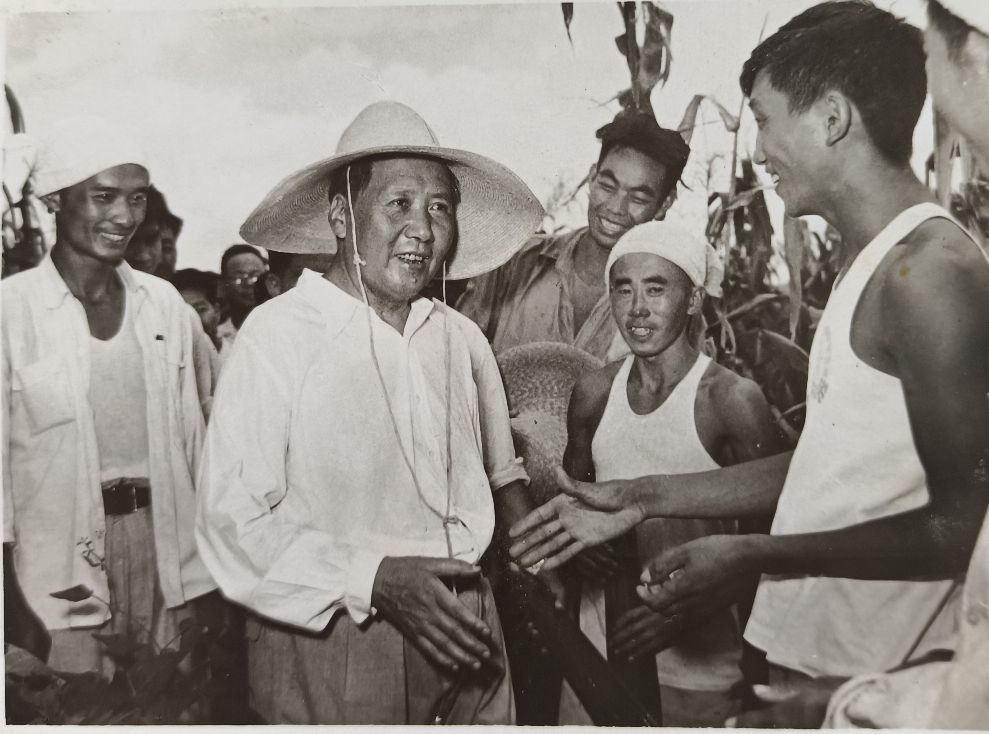 毛主席视察河北安国纪实