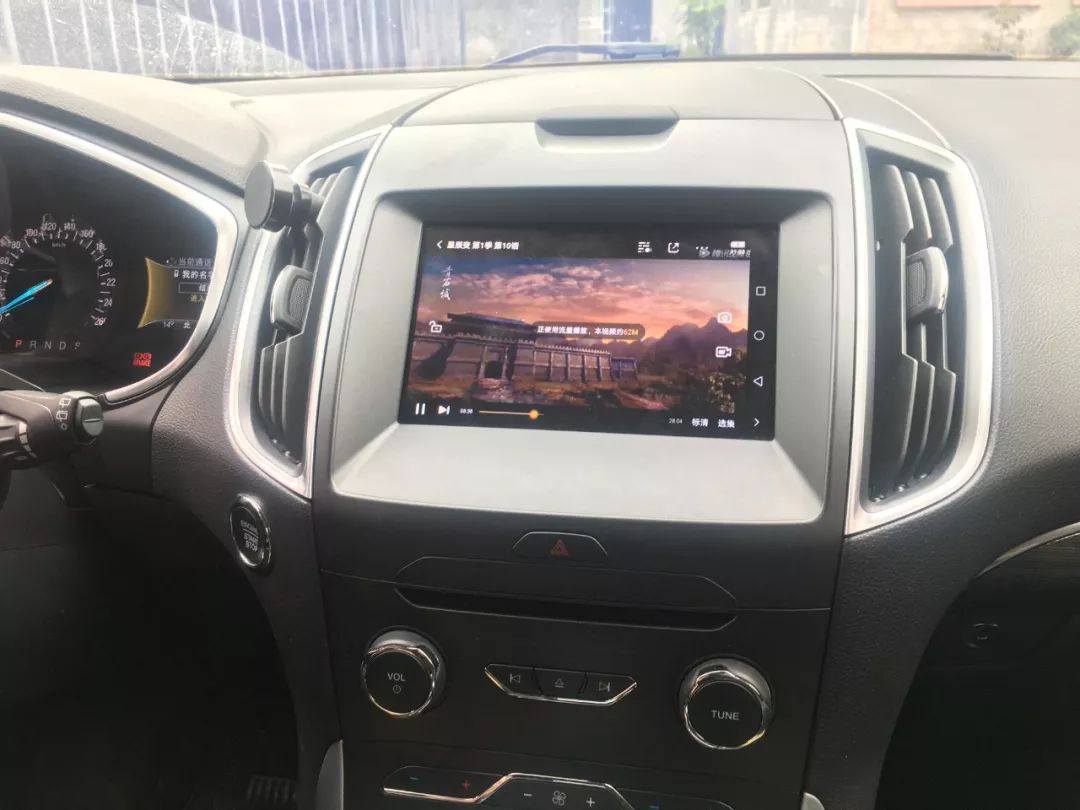 锐界sync3投影视频,锐界sync3中控支持百度carlife