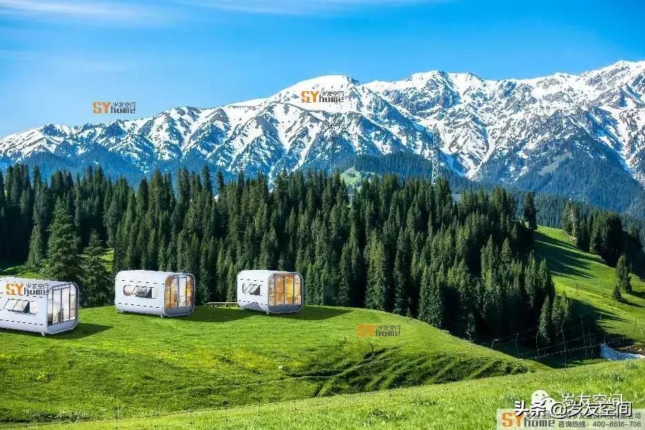 小型方舱住宿,方舱集装箱酒店