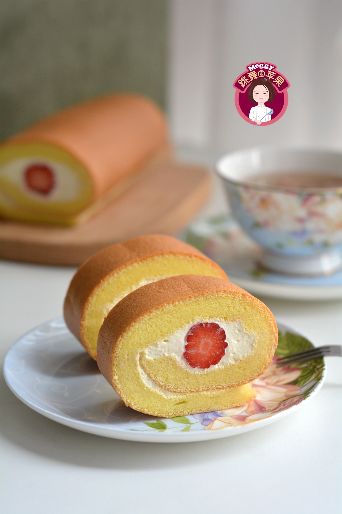 戚风蛋糕卷要烤多久才不掉皮,戚风蛋糕不开裂不塌陷的诀窍