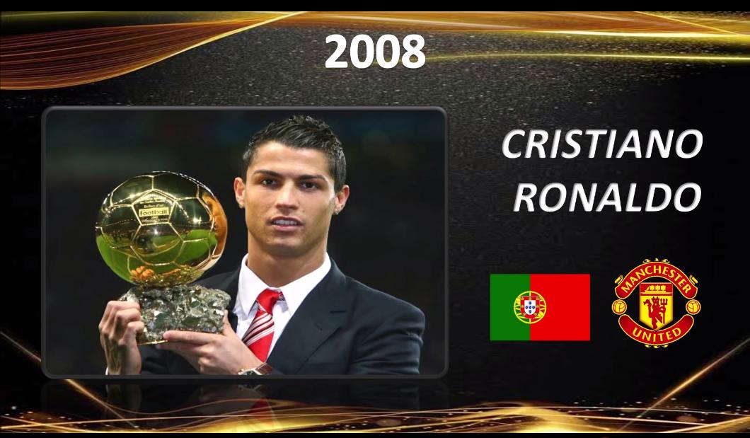 2020年足球金球奖,金球奖历届得主2008到2019