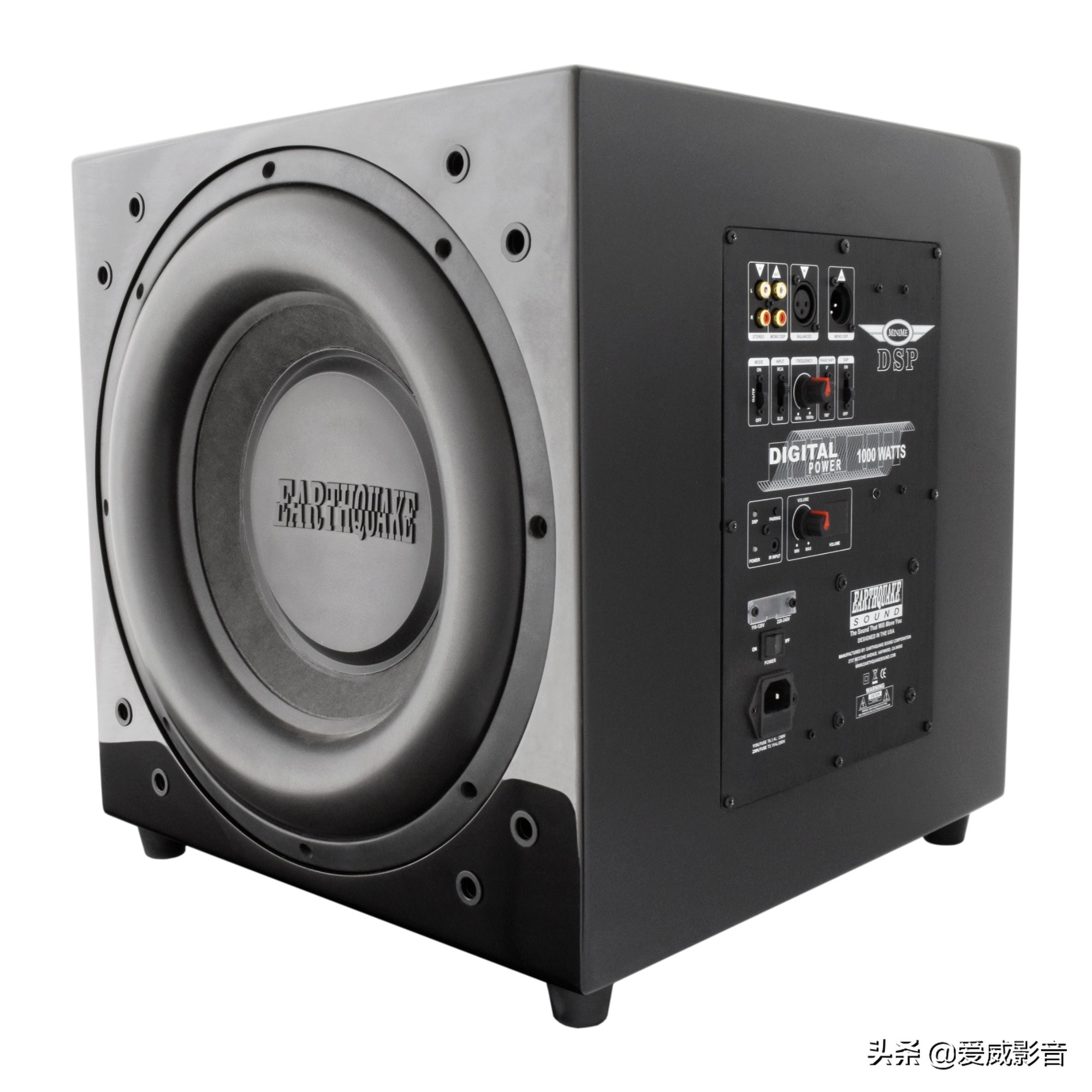 “玩”出想要的低频效果EarthquakeSound,大地震MiniMeDSP-P15