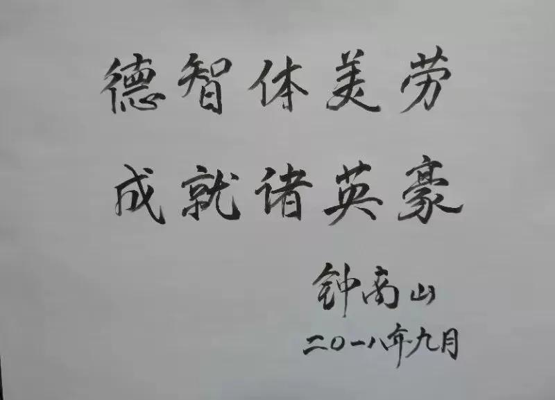 从书法说起，83岁钟南山院士兴趣爱好和成绩一样重要！
