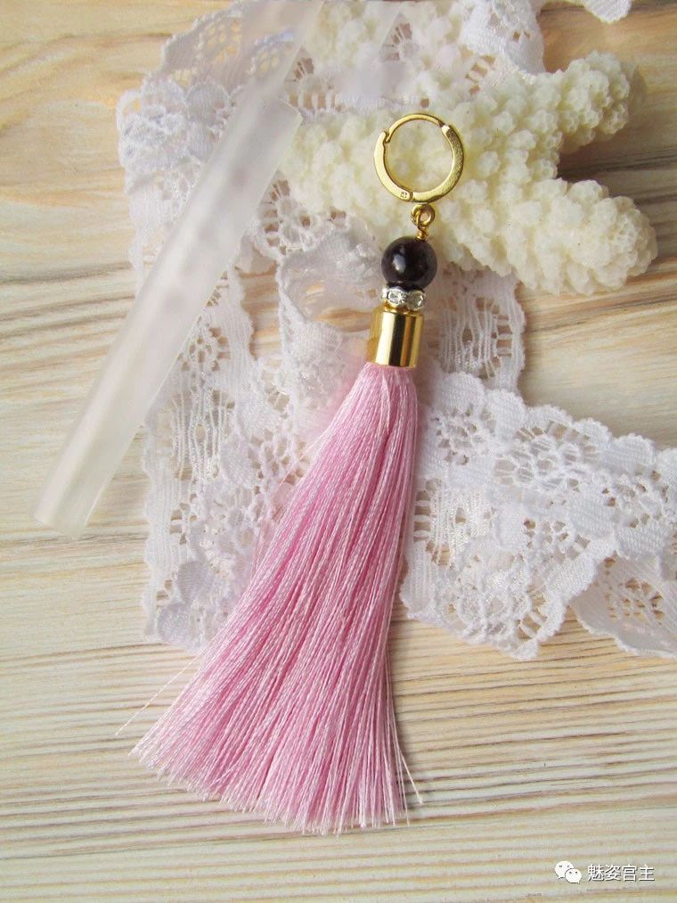 流苏耳环怎么做,流苏耳环做法教学视频