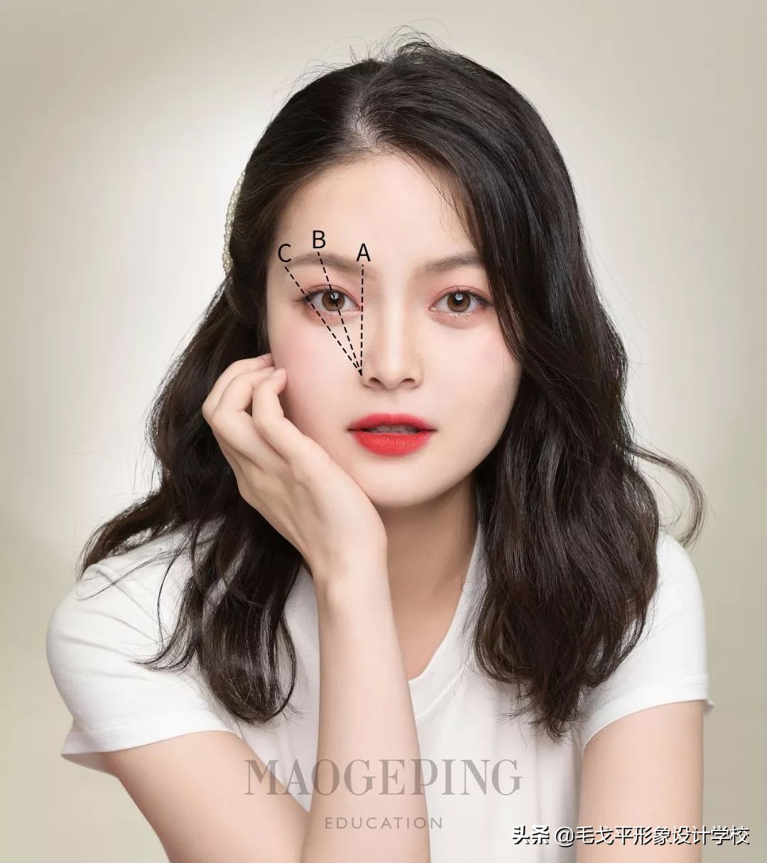 初学画眉毛步骤单眼皮眼妆,新手如何画眉和眼妆