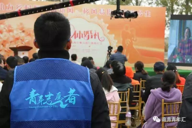 淄博高青婚礼红旗车队,高青国井南苑婚礼