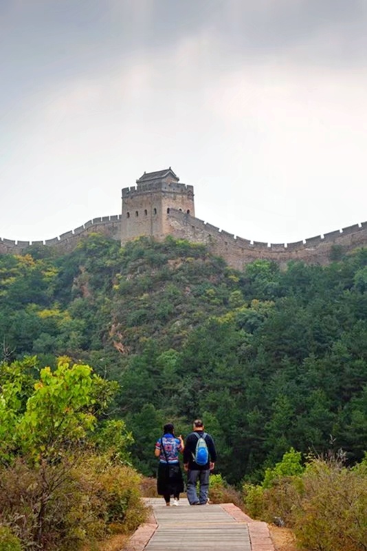 金山岭长城波澜壮阔,拍金山岭长城