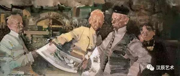 俞晓夫风景油画,当代油画名家俞晓夫