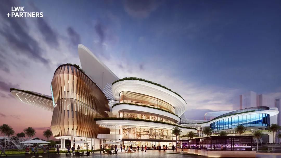 LWK梁黄顾|中山欢乐海岸购物中心及公寓设计方案出炉