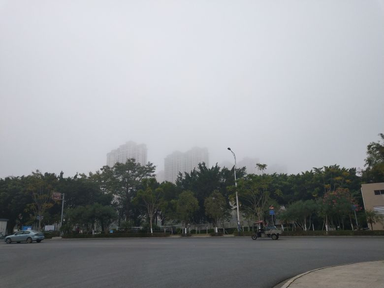 钦州大雾最新消息,钦州起大雾视频