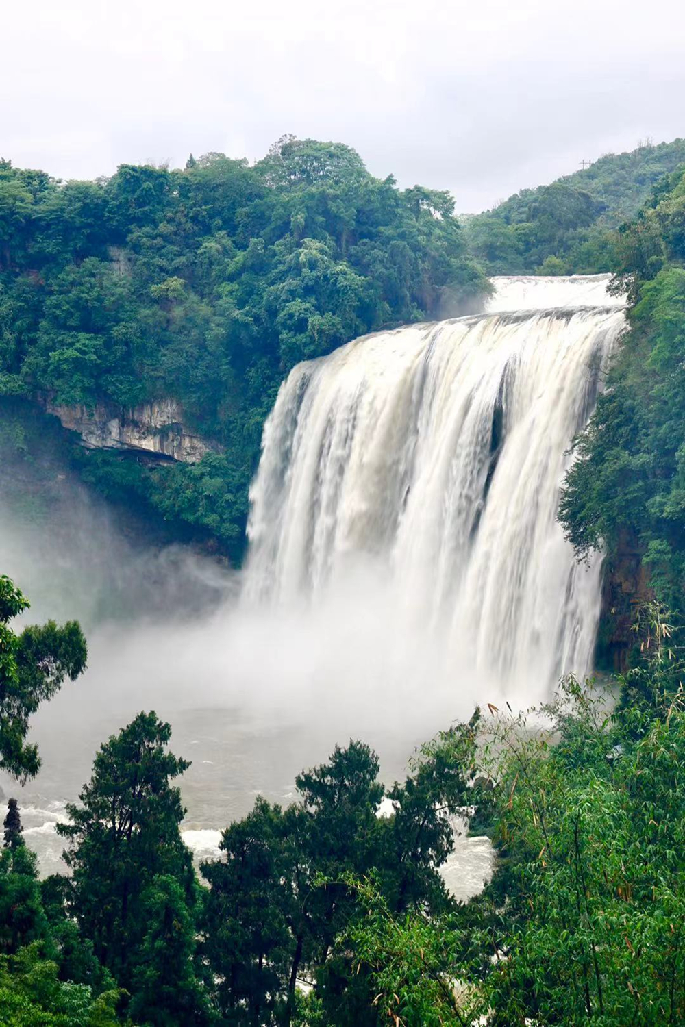 奇观壮丽瀑布,黄果树大瀑布壮观美景视频