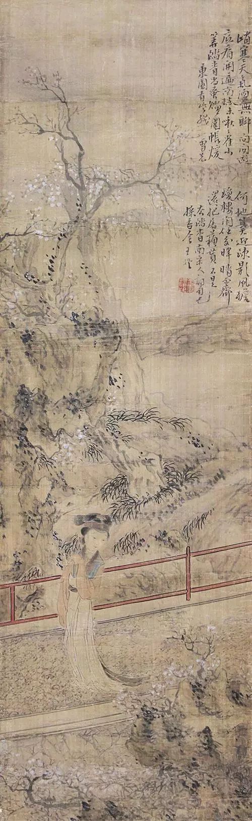 布局精妙的写意花鸟画,中国花鸟画有一种典型的构图方法