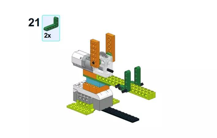 乐高wedo投石机教程,乐高wedo感应投石机
