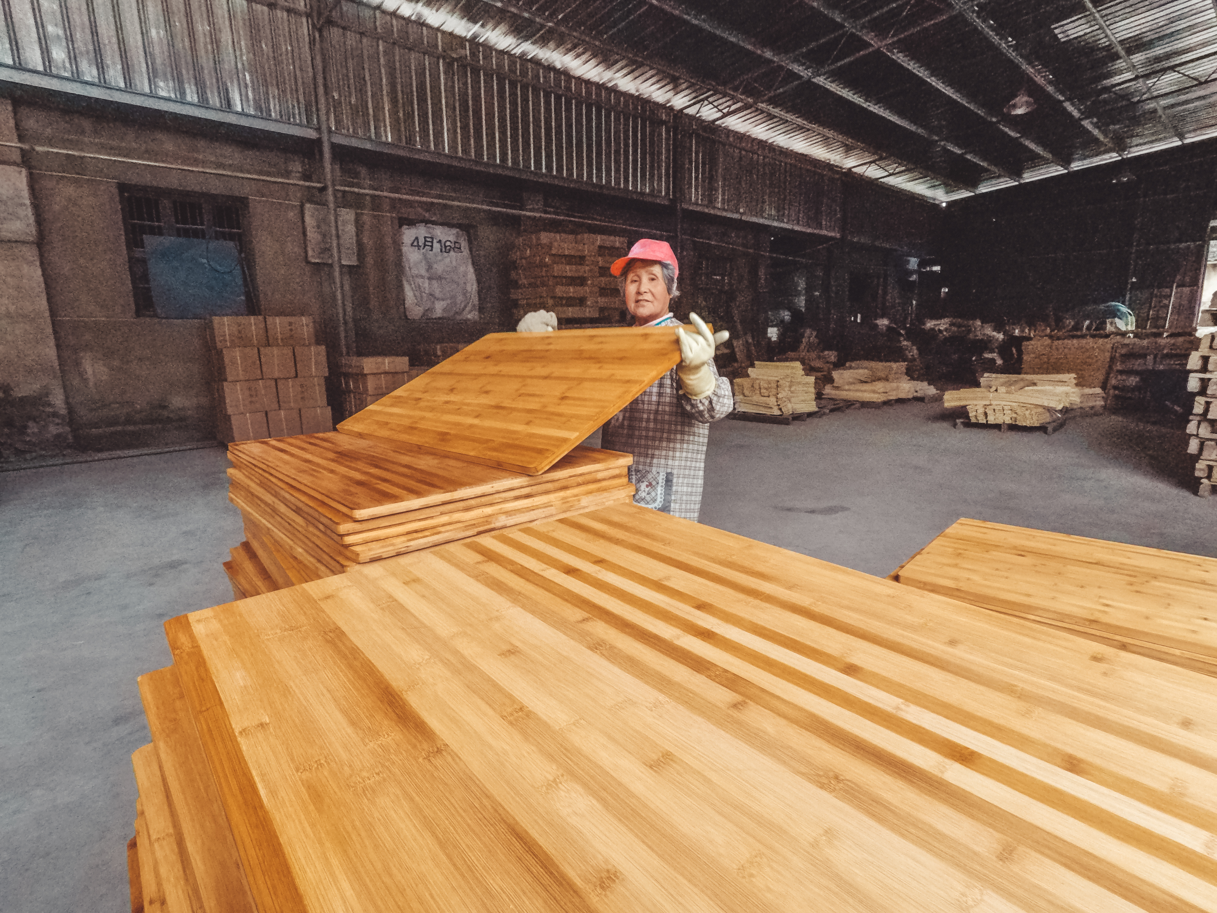 绿水青山的垦殖场