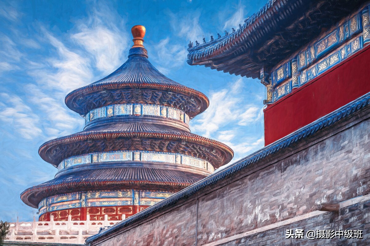 旗袍与古建筑拍摄照片技巧,摄影师拍古建筑构图思路