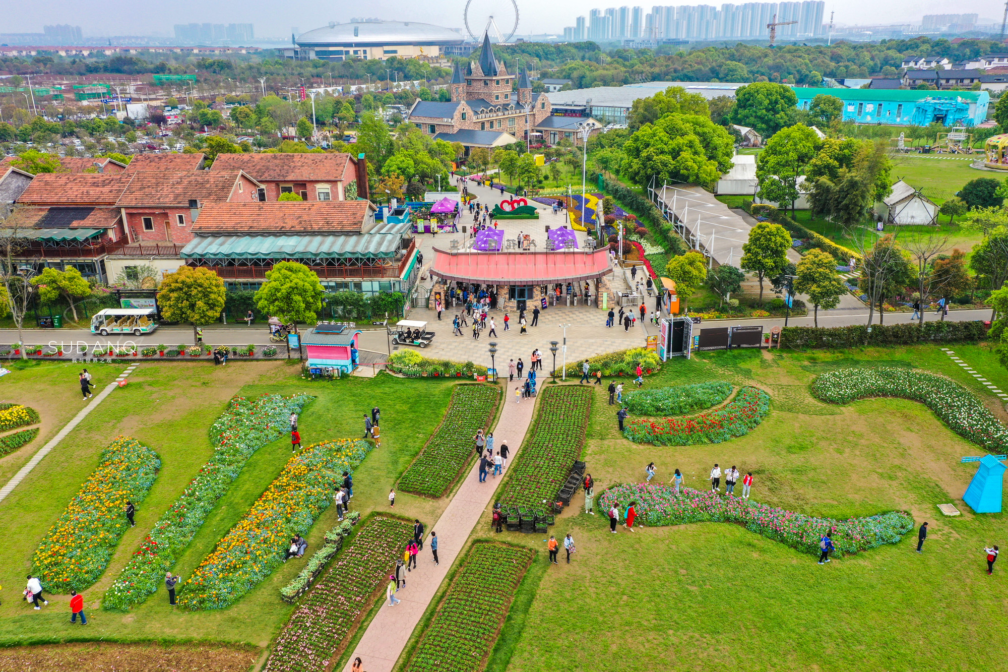 最值得去的鲜花小镇,距离武汉不远的景区