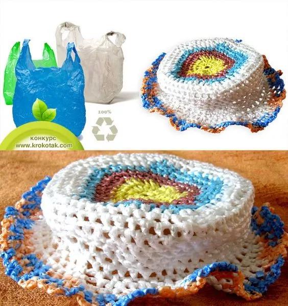 塑料袋手工编织视频,塑料袋编织篮子视频教程