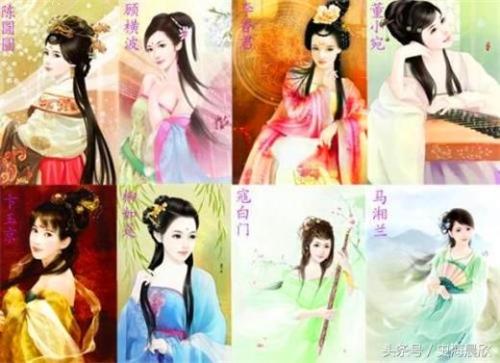 苏先生读诗100篇,秦淮八艳诗词与简介