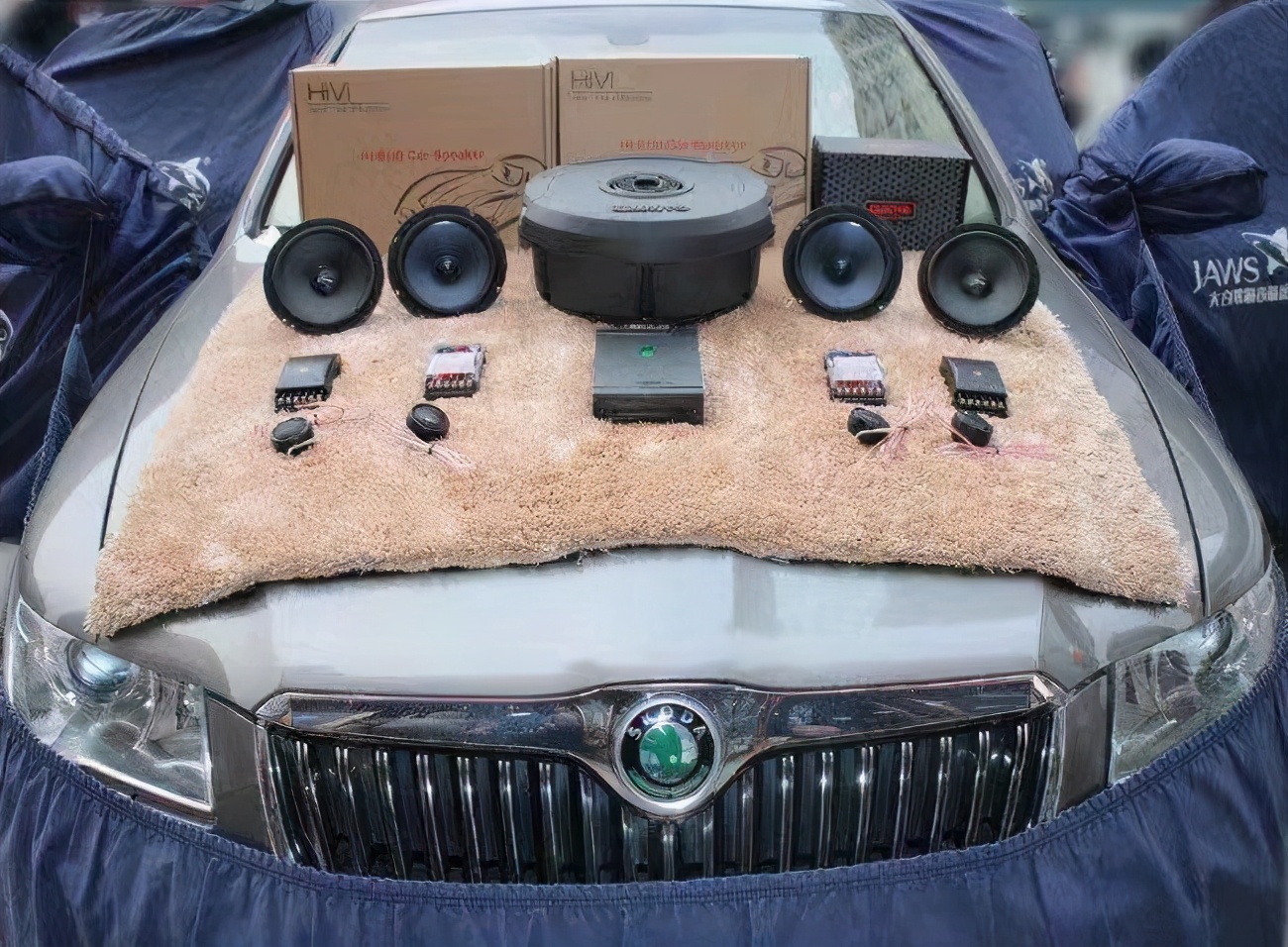 斯柯达昊锐音响改装,斯柯达昊锐音响改装马克莱文森