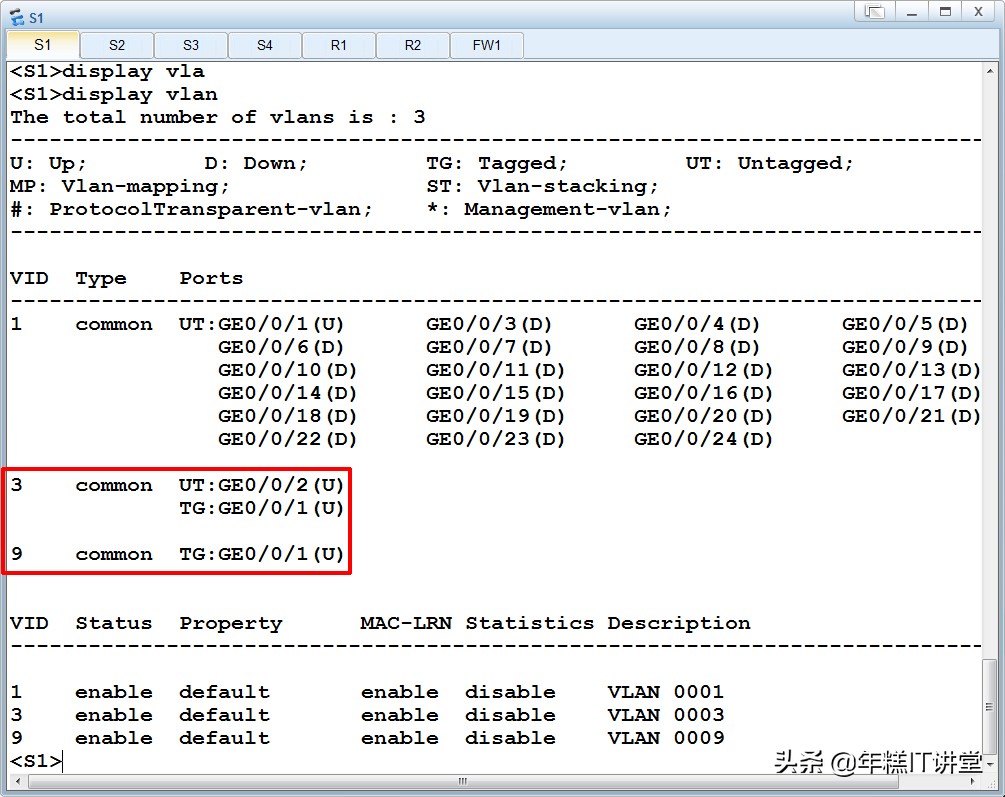 很有价值的企业内部实训路由交换教程（eNSP华为指令集）